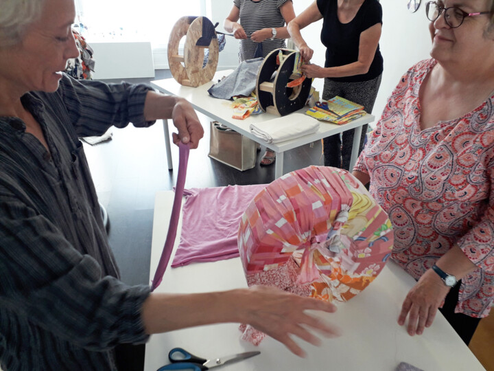 Atelier disques solaires, Galerie Art Course, Strasbourg